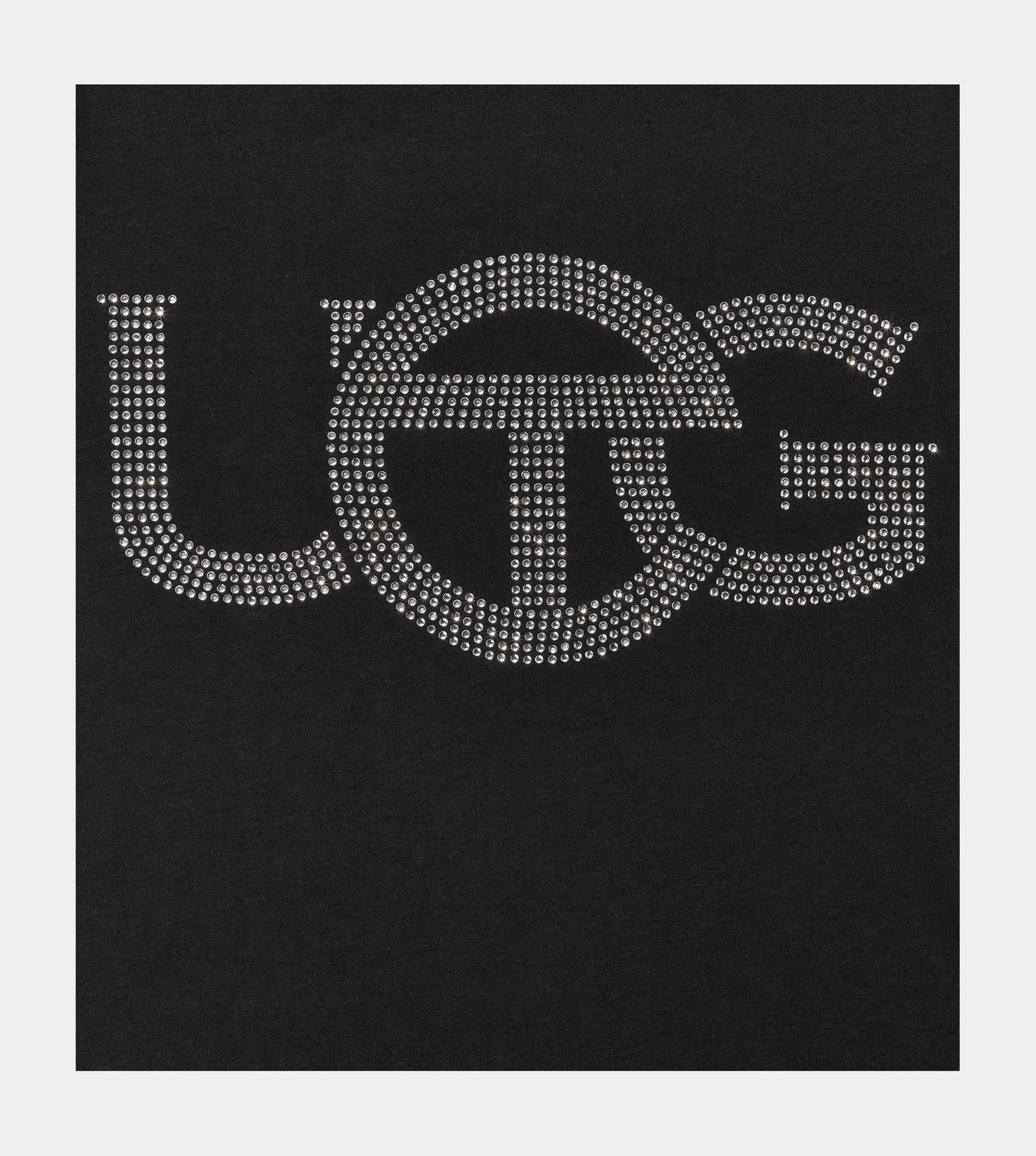 【UGG】TELFER コラボ ビジューロゴ Tシャツ ユニセックス UGG® UGG x TELFAR Crystal Logo Tee for | UGG®